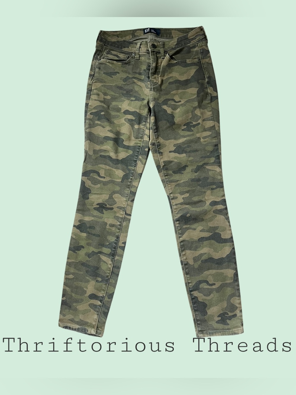 Gap True Skinny Ankle High Rise Jeans